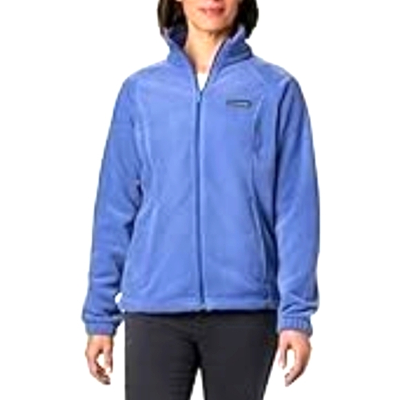 Columbia Womens Benton Springs Full Zip Fleece Jacket Velvet Cove X-Small US - Picture 1 of 7